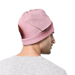 Pink Coconut Pattern Print Beanie