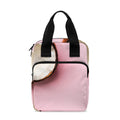 Pink Coconut Pattern Print Bible Tote Bag