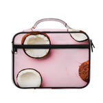 Pink Coconut Pattern Print Briefcase Bible Bag
