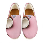 Pink Coconut Pattern Print Casual Shoes