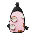 Pink Coconut Pattern Print Sling Bag