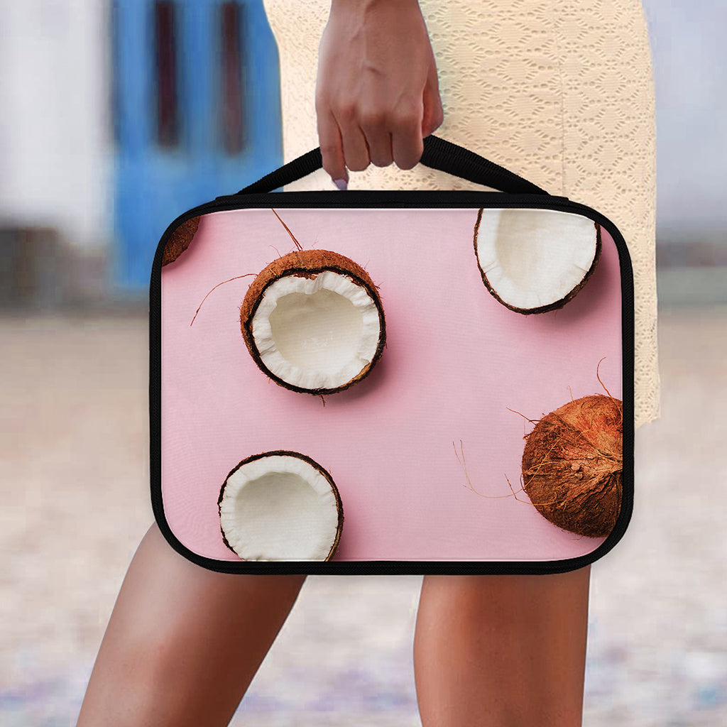 Pink Coconut Pattern Print Classic Bible Case