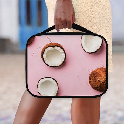 Pink Coconut Pattern Print Classic Bible Case