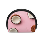 Pink Coconut Pattern Print Coin Purse