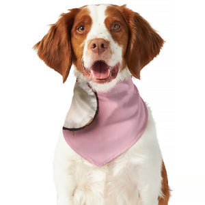 Pink Coconut Pattern Print Dog Bandana