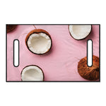 Pink Coconut Pattern Print Golf Cart Seat Cover