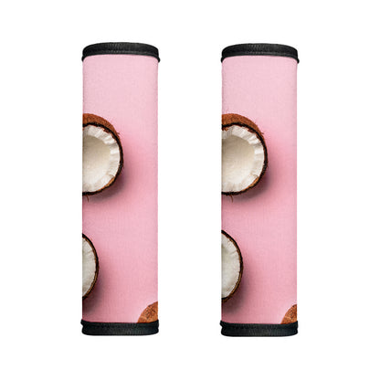 Pink Coconut Pattern Print Handle Covers