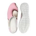 Pink Coconut Pattern Print Mesh Casual Shoes