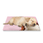Pink Coconut Pattern Print Pet Cooling Mat Cover