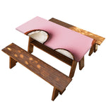Pink Coconut Pattern Print Picnic Table Cover