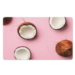 Pink Coconut Pattern Print Polyester Doormat