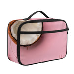 Pink Coconut Pattern Print Portable Lunch Bag