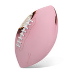 Pink Coconut Pattern Print Rugby Ball