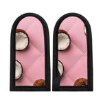 Pink Coconut Pattern Print Skillet Handle Cover