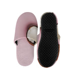 Pink Coconut Pattern Print Slippers