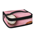 Pink Coconut Pattern Print Small Lunch Bag