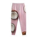 Pink Coconut Pattern Print Sweatpants