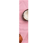 Pink Coconut Pattern Print Table Runner