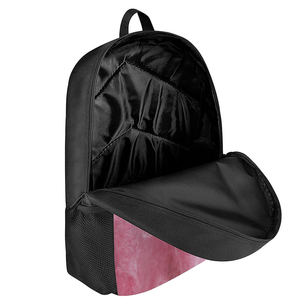 Pink Cotton Candy Print 17 Inch Backpack