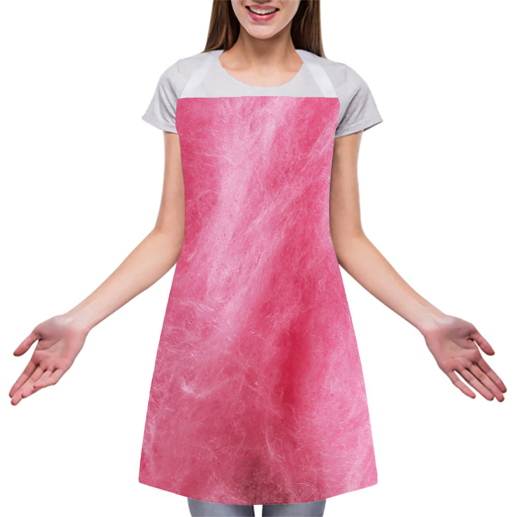 Pink Cotton Candy Print Adjustable Apron