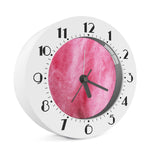 Pink Cotton Candy Print Alarm Clock