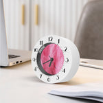 Pink Cotton Candy Print Alarm Clock