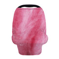 Pink Cotton Candy Print Baby Seat Cover