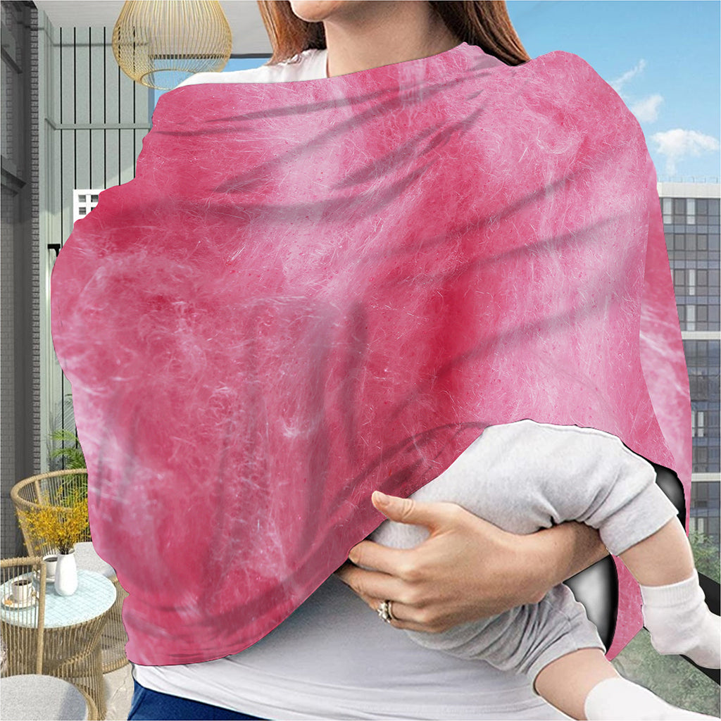 Pink Cotton Candy Print Baby Seat Cover