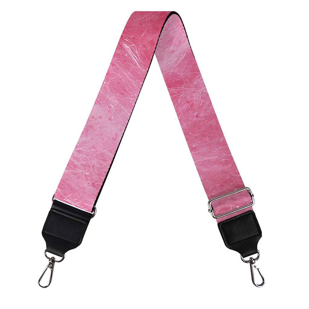 Pink Cotton Candy Print Bag Strap