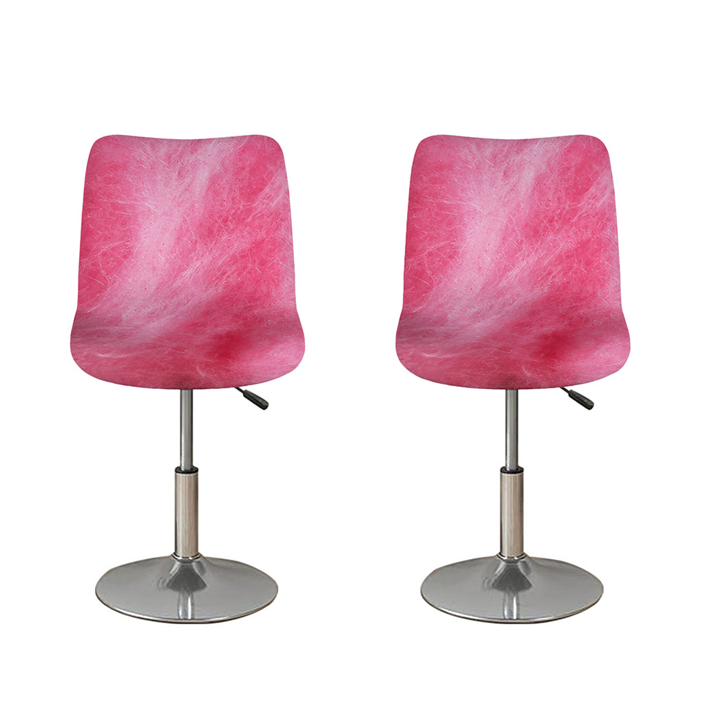Pink Cotton Candy Print Bar Stool Covers