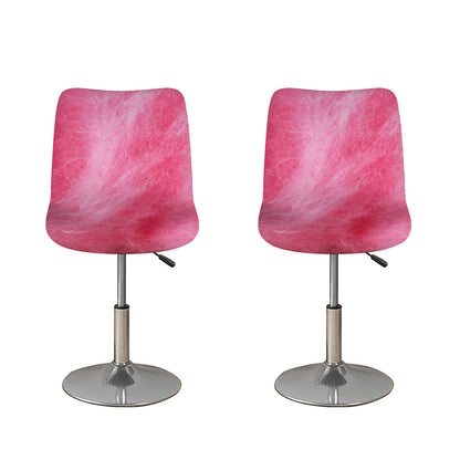 Pink Cotton Candy Print Bar Stool Covers