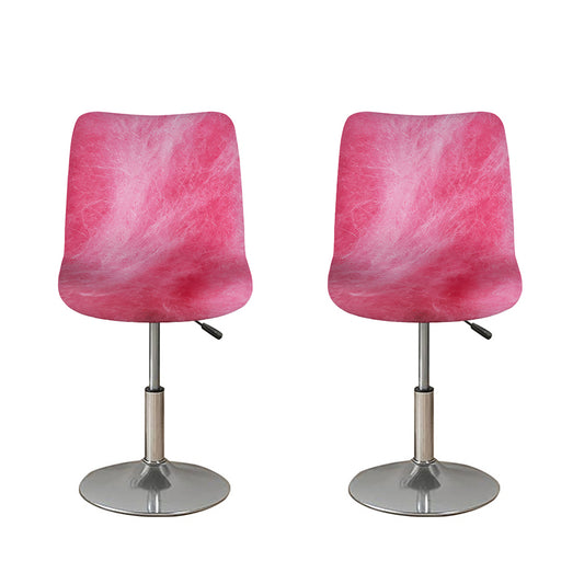 Pink Cotton Candy Print Bar Stool Covers