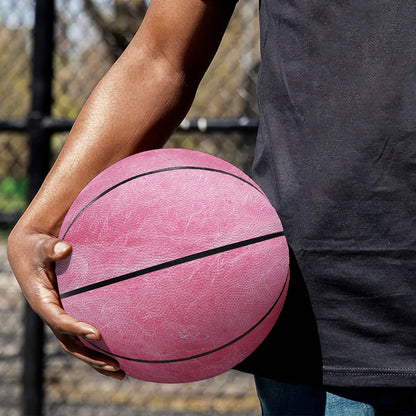 Pink Cotton Candy Print Basketball