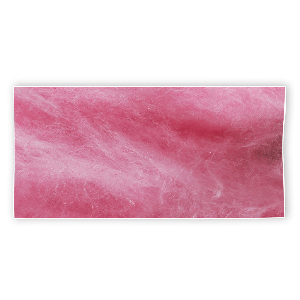 Pink Cotton Candy Print Beach Towel