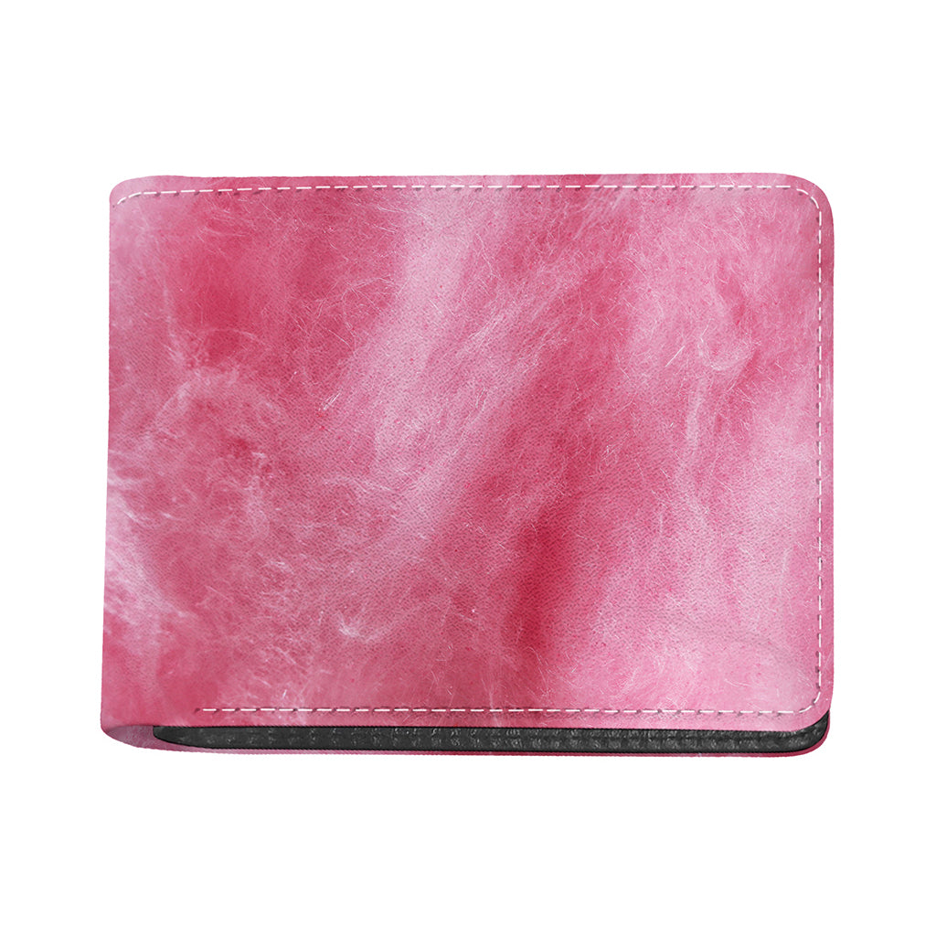 Pink Cotton Candy Print Bifold Wallet
