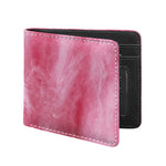 Pink Cotton Candy Print Bifold Wallet