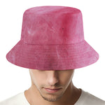 Pink Cotton Candy Print Bucket Hat