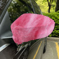Pink Cotton Candy Print Car Side Mirror Covers