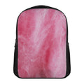 Pink Cotton Candy Print Casual Backpack