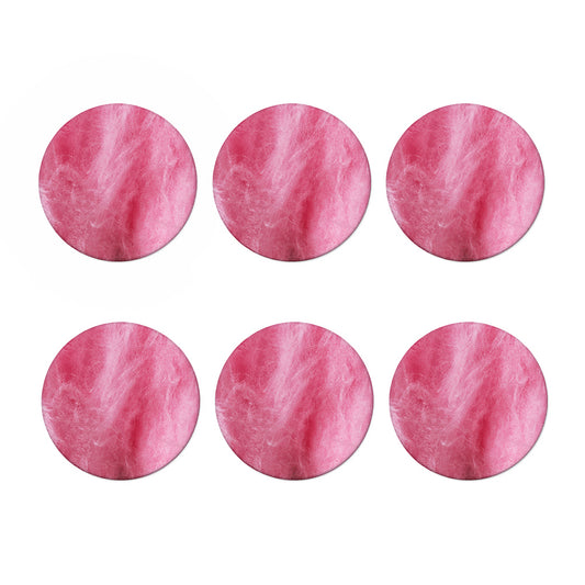 Pink Cotton Candy Print Coaster Set