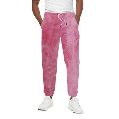 Pink Cotton Candy Print Cotton Pants