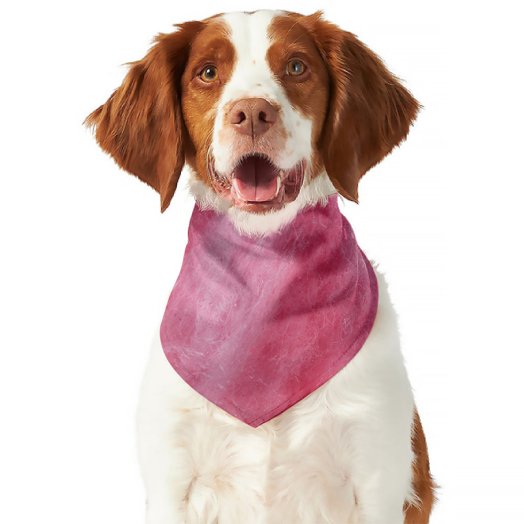 Pink Cotton Candy Print Dog Bandana