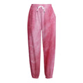 Pink Cotton Candy Print Fleece Lined Knit Pants