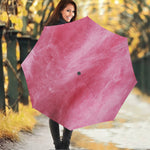 Pink Cotton Candy Print Foldable Umbrella