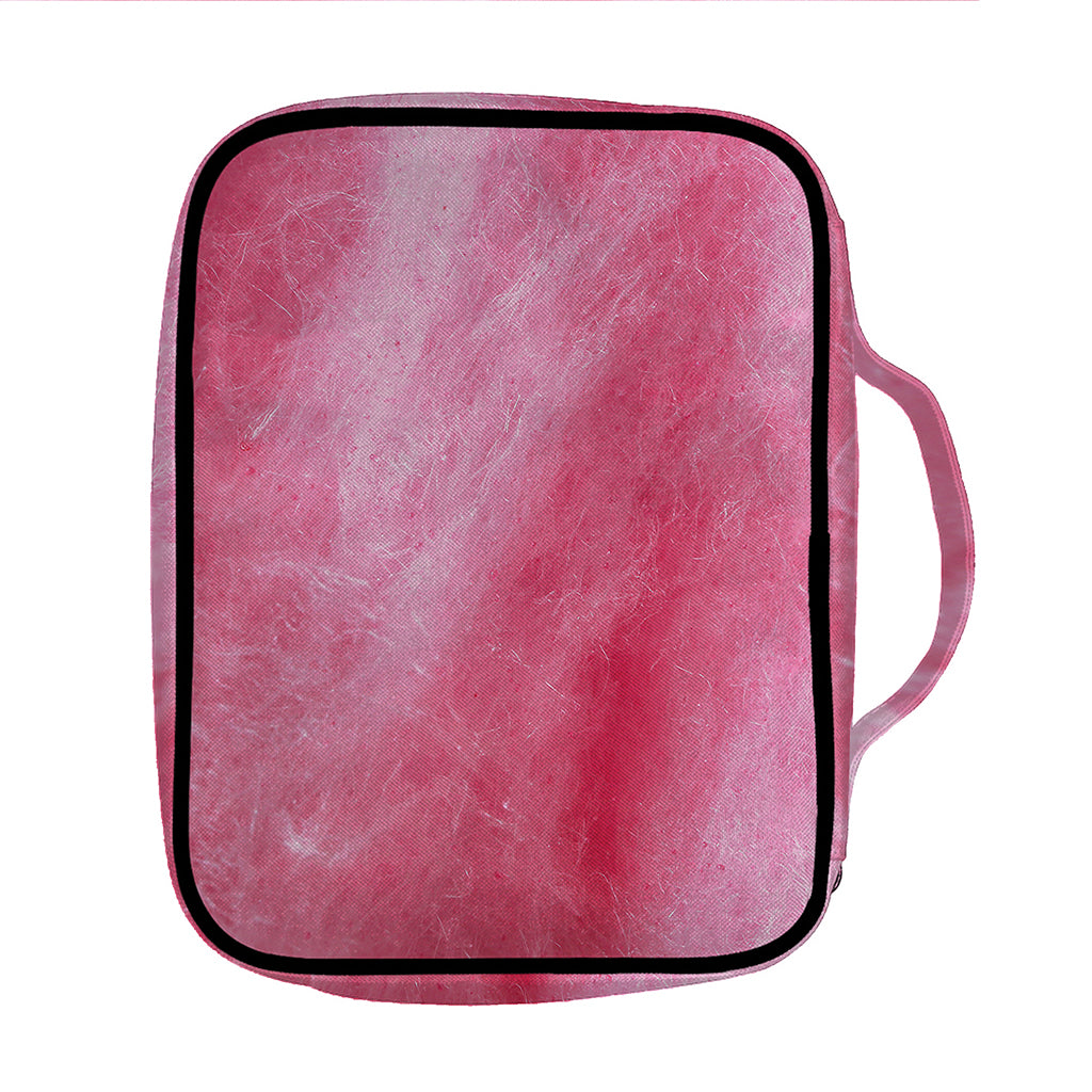 Pink Cotton Candy Print Front Pocket Bible Bag