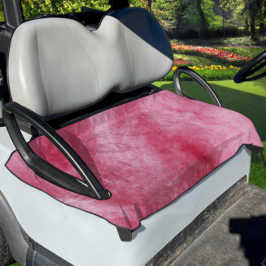 Pink Cotton Candy Print Golf Cart Seat Cover