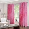 Pink Cotton Candy Print Grommet Curtains