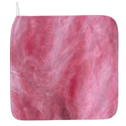 Pink Cotton Candy Print Hand Towel