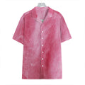 Pink Cotton Candy Print Hawaiian Shirt