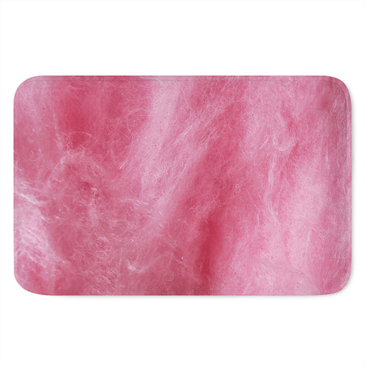 Pink Cotton Candy Print Indoor Door Mat